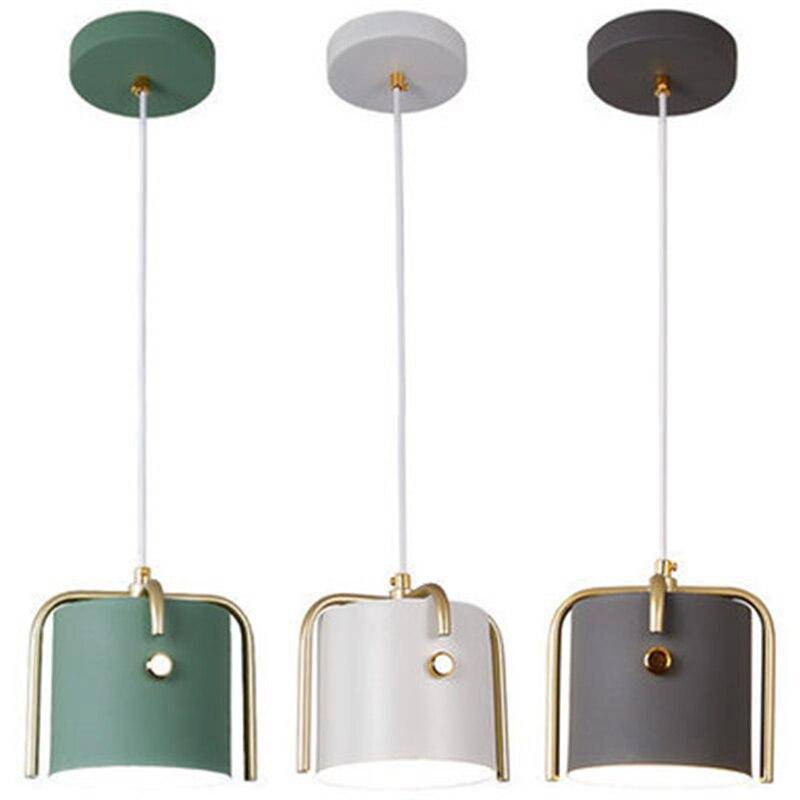 Suspension design à LED abat-jour métal coloré Kitchen - vue 8 sur 9