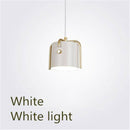 Suspension design à LED abat-jour métal coloré Kitchen