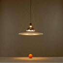 Suspension design LED avec disque en métal Creative