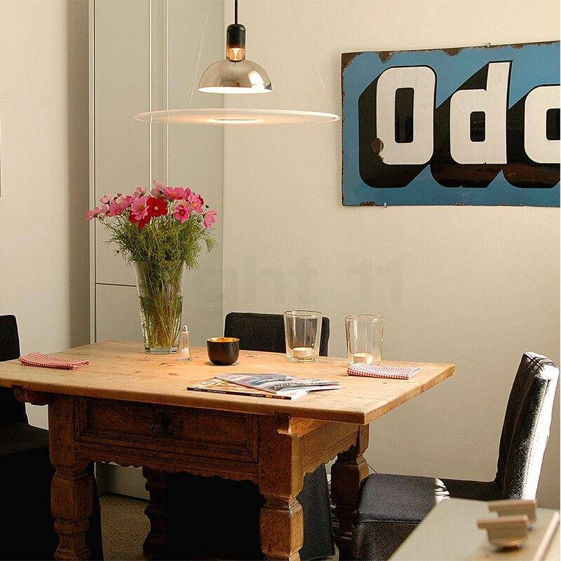 Suspension design LED avec disque en métal Creative - vue 3 sur 7