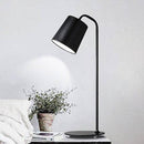 Lampe à poser design LED en métal coloré Abajur