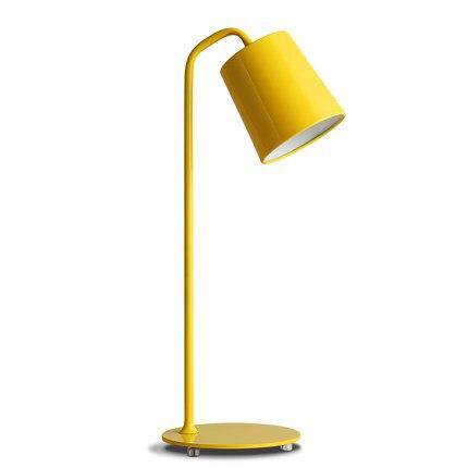 Lampe à poser design LED en métal coloré Abajur - vue 5 sur 4