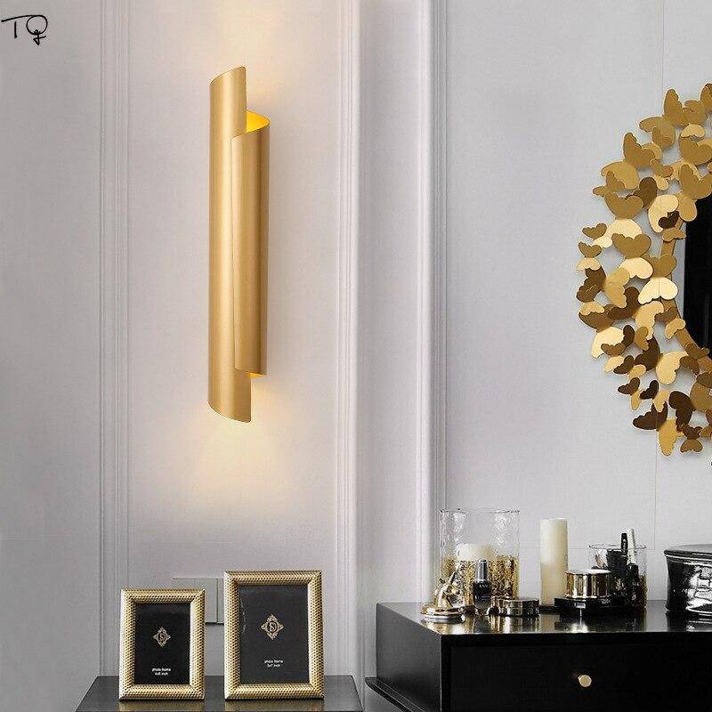 Applique murale design LED en forme spirale Art