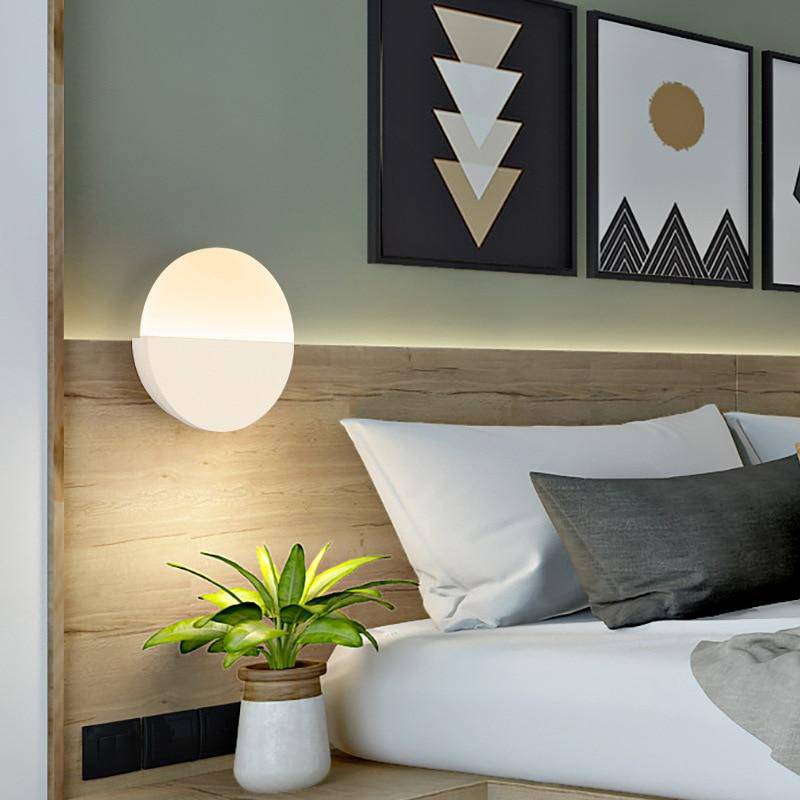 Applique murale design à LED disque en métal Loft Home - vue 5 sur 5