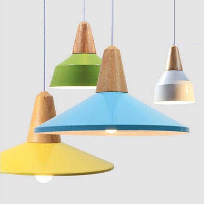 Suspension LED conique colorée de plusieurs formes Art - vue 4 sur 15