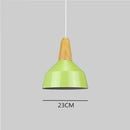 Suspension LED conique colorée de plusieurs formes Art