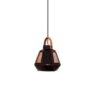Suspension design en aluminium et bois Dining - vue 8 sur 14