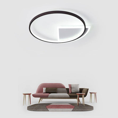 Plafonnier LED moderne rond Study - vue 5 sur 8