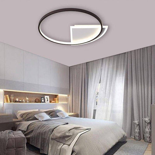 Plafonnier LED moderne rond Study - vue 3 sur 8