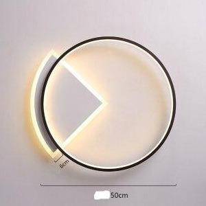 Plafonnier LED moderne rond Study - vue 7 sur 8