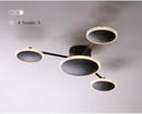 Plafonnier design avec plusieurs ronds LED Creative