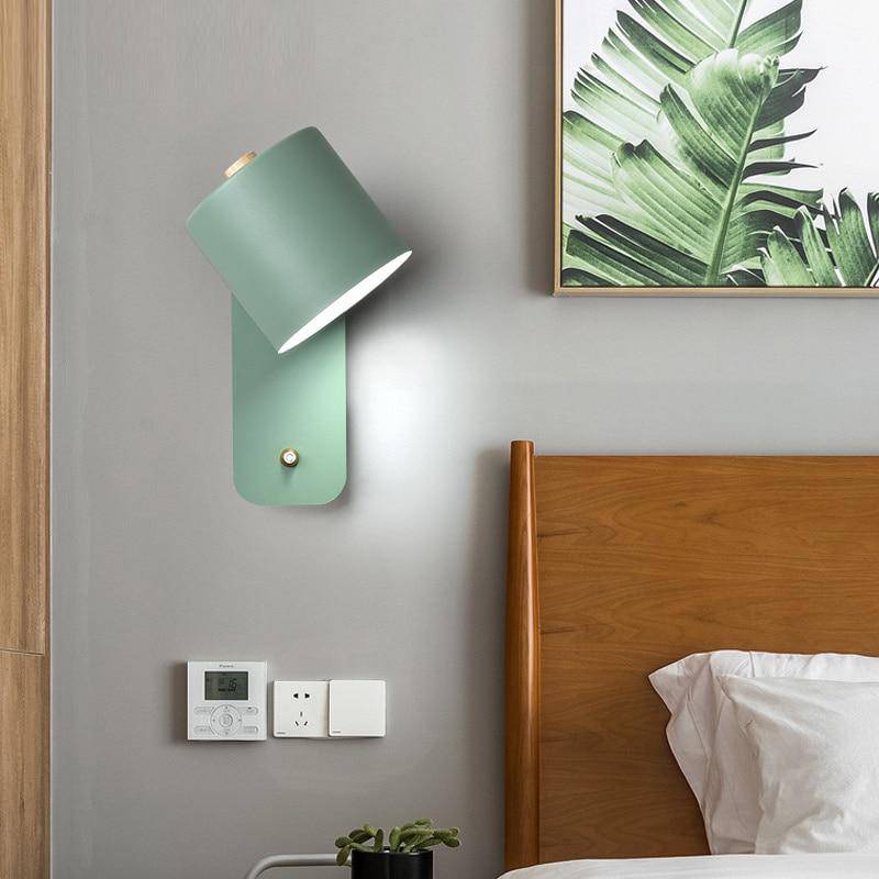 Applique design à LED coloré avec abat-jour orientable - vue 3 sur 10