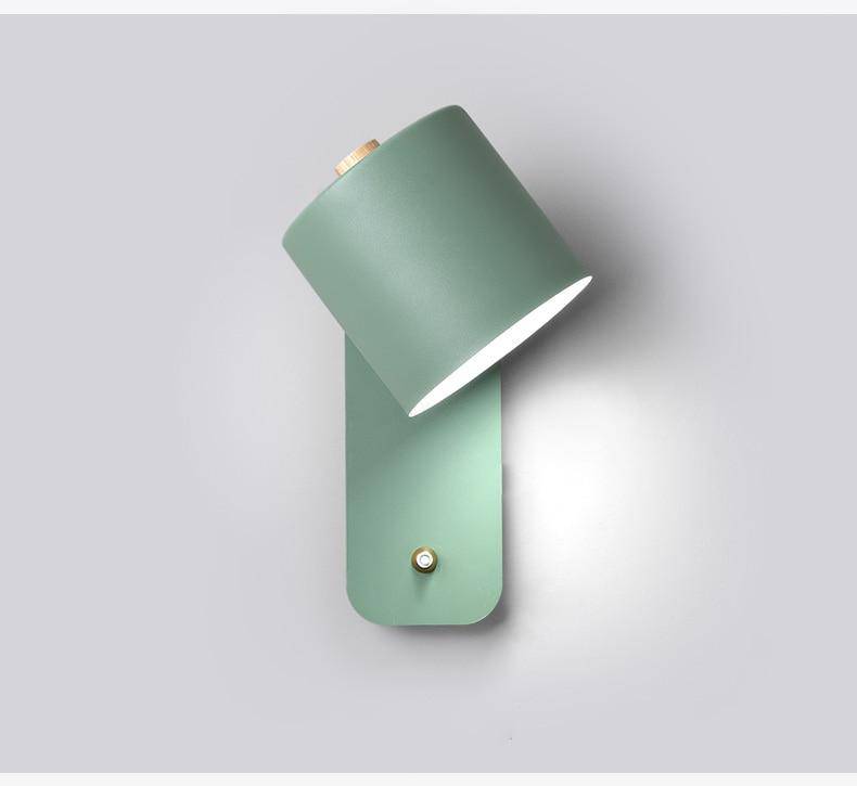 Applique design à LED coloré avec abat-jour orientable - vue 6 sur 10