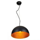 Suspension design LED avec abat-jour arrondi en métal style Island