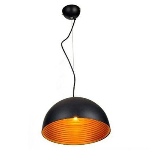 Suspension design LED avec abat-jour arrondi en métal style Island - vue 7 sur 7