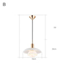 Suspension design LED avec abat-jour en aluminium blanc Loft