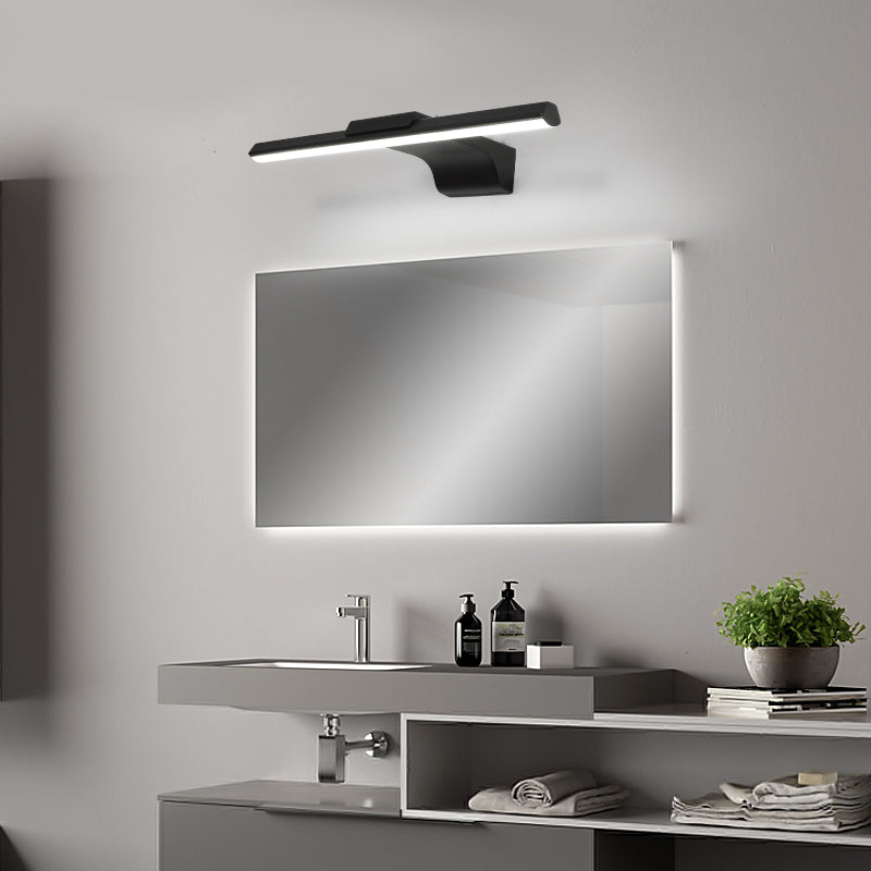 Applique murale moderne LED pour grand miroir Guthrie - vue 6 sur 8