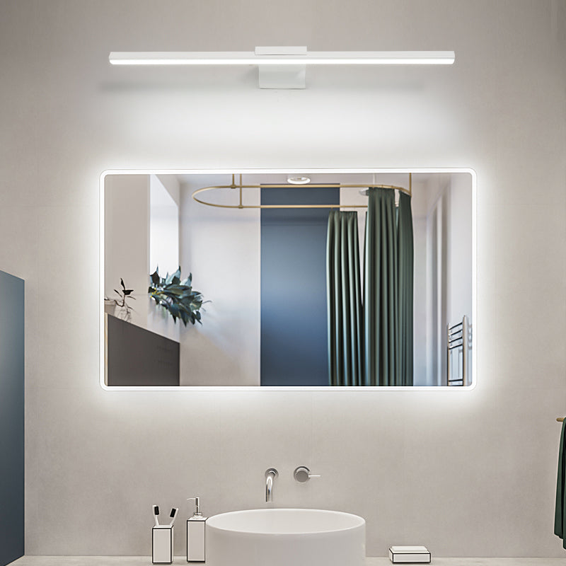Applique murale moderne LED pour grand miroir Guthrie - vue 4 sur 8