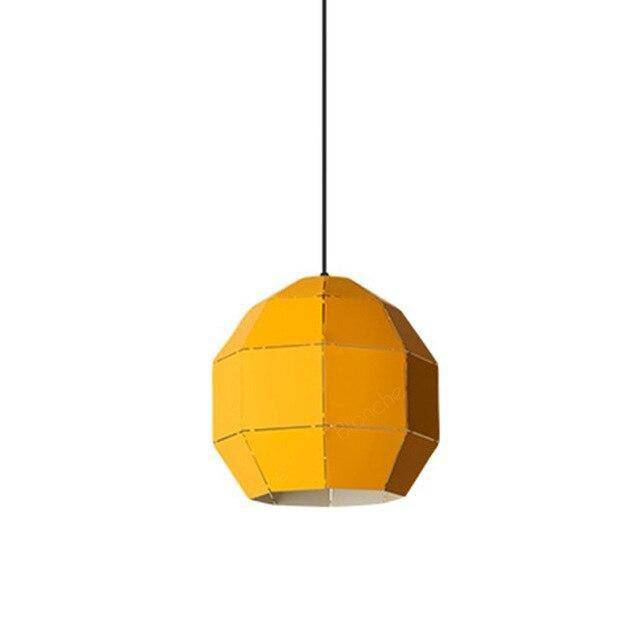Suspension design LED sphère colorée en métal - vue 14 sur 14
