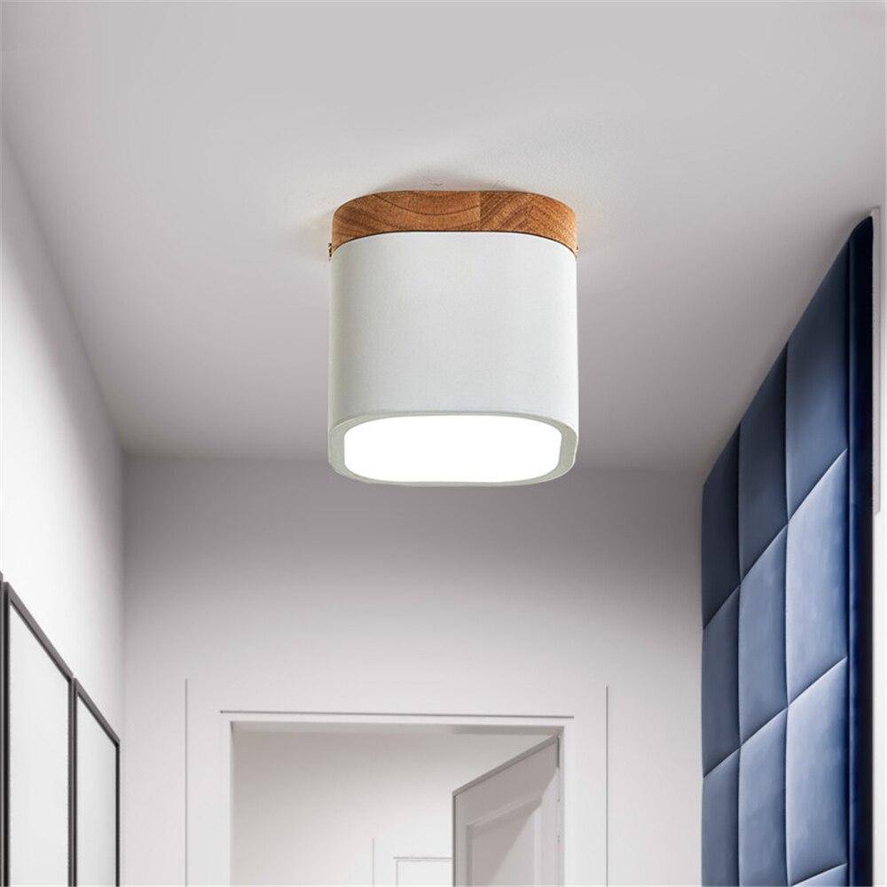 Plafonnier moderne à LED avec cubes colorés en métal Loft - vue 4 sur 5