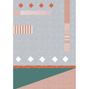 Tapis rectangle moderne style Girls'Room B