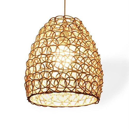 Suspension en bambou design Coffee