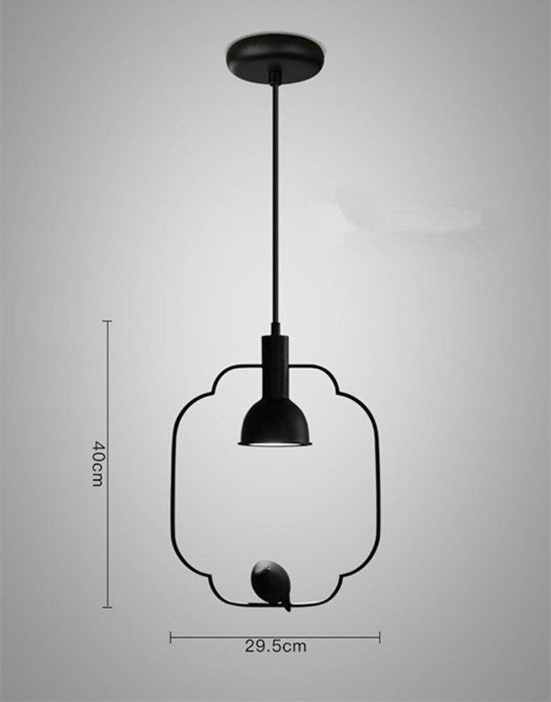 Suspension industrielle avec oiseau perché Bird - vue 12 sur 12