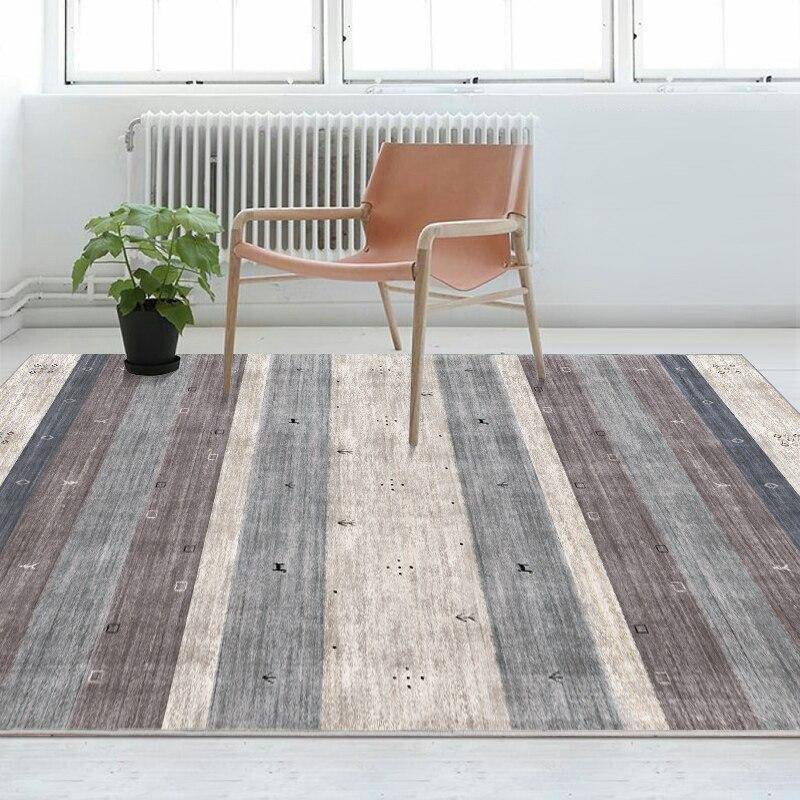 Tapis rectangle aux formes géométriques Floor A