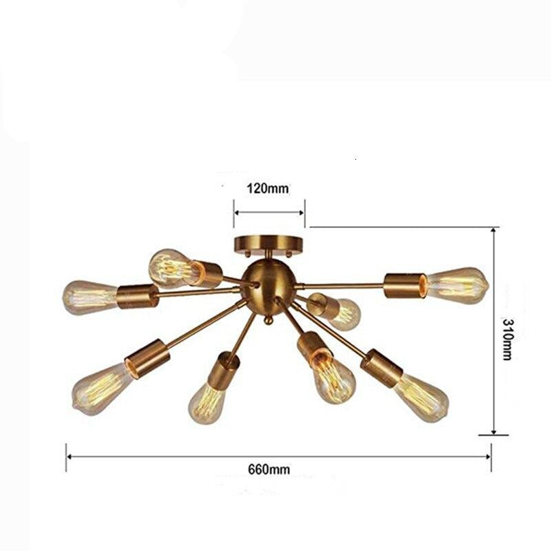 Plafonnier LED design style industriel Iona