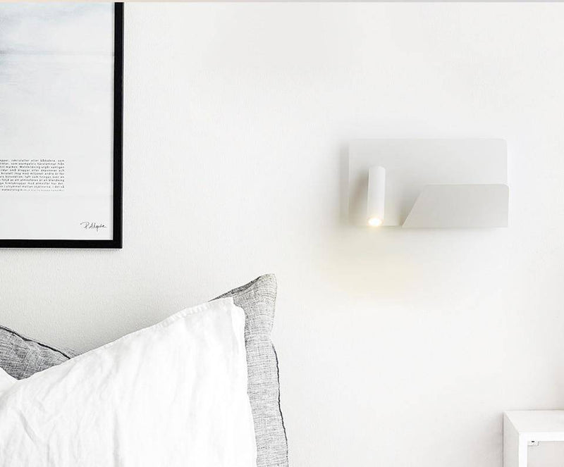 Applique à spot LED ajustable avec support livre