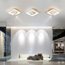 Plafonnier design LED avec spot réglable et base lumineuse Wrenn