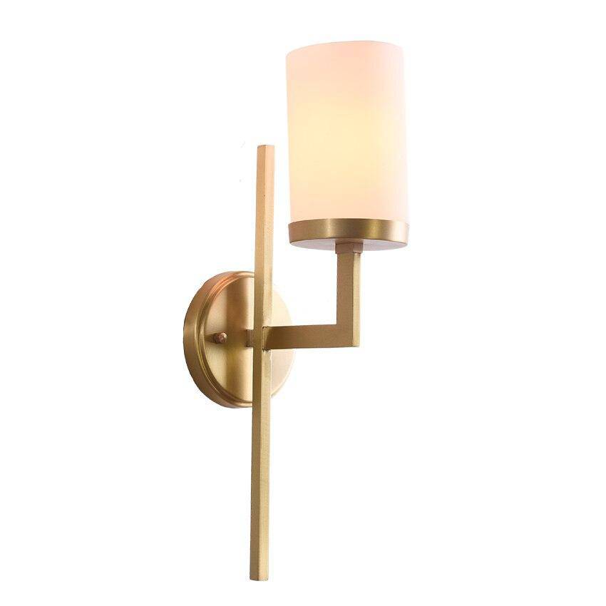 Applique murale design LED en métal doré style Luxury - vue 8 sur 7