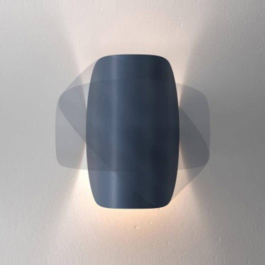 Applique murale moderne LED style tuile colorée Anew - vue 7 sur 10