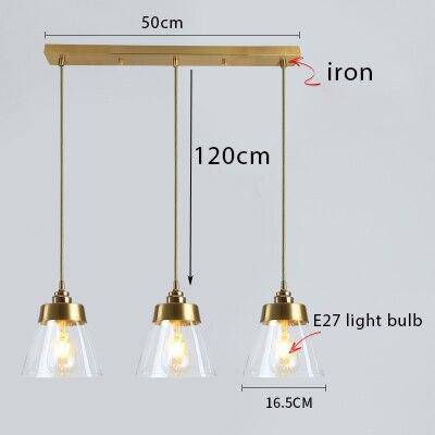 Suspension design LED dorée et abat-jour en verre luxury - vue 5 sur 8