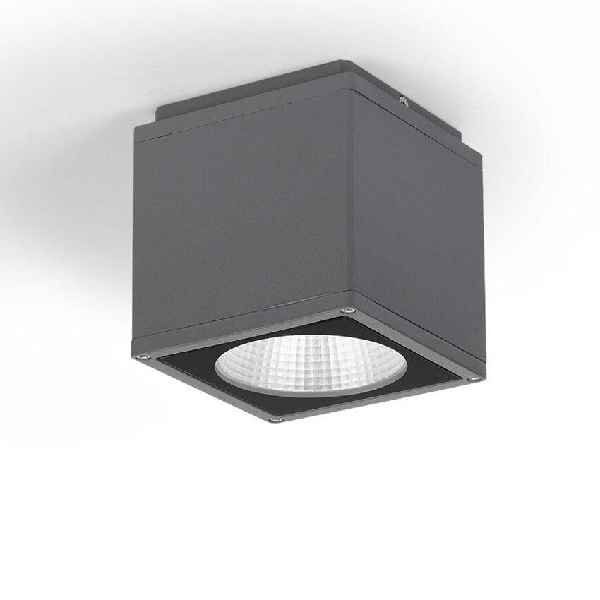Spot carré LED design Outdoor - vue 4 sur 4