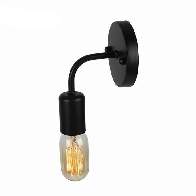 Applique murale moderne à LED en métal arrondi Loft