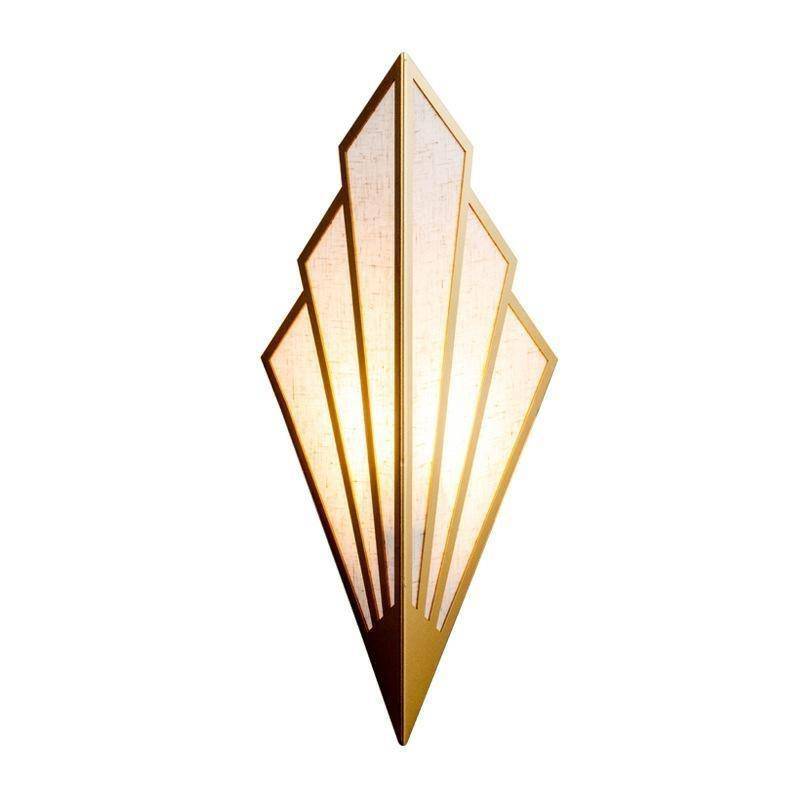Applique murale design LED en métal de forme triangulaire Bumbee