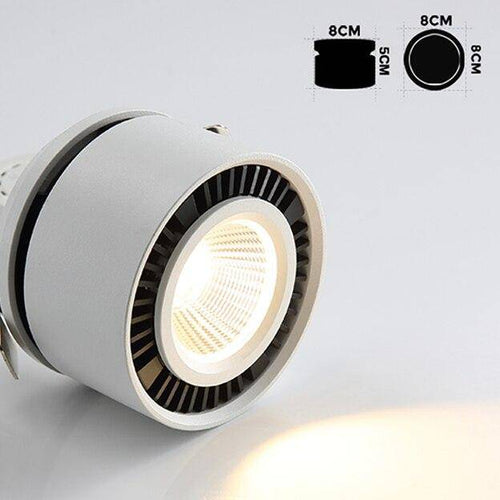 Spot moderne LED rond avec orientation à 360° Loft - vue 8 sur 7