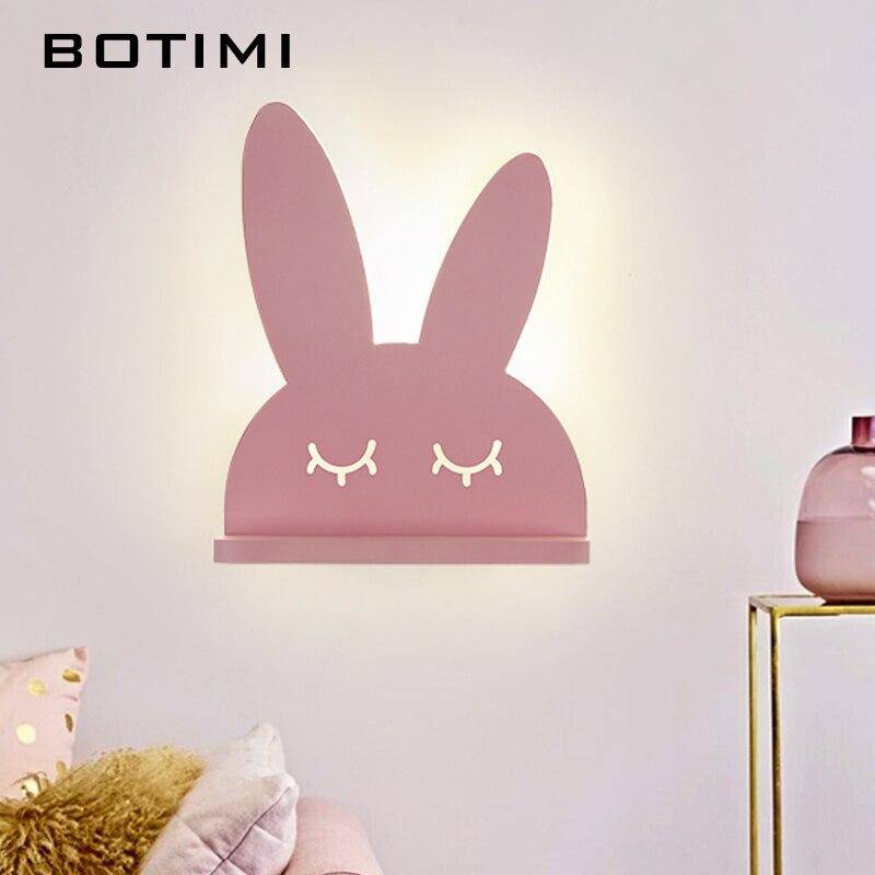 Applique murale LED avec étagère aux formes Cartoon pour les enfants - vue 7 sur 10