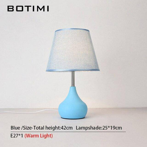 Lampe de chevet LED avec abat-jour et socle coloré Kids