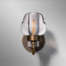 Applique murale design LED avec verre cristal style Sconce