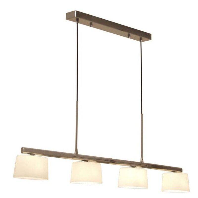 Suspension design LED avec plusieurs abat-jours blancs Coffee - vue 4 sur 5