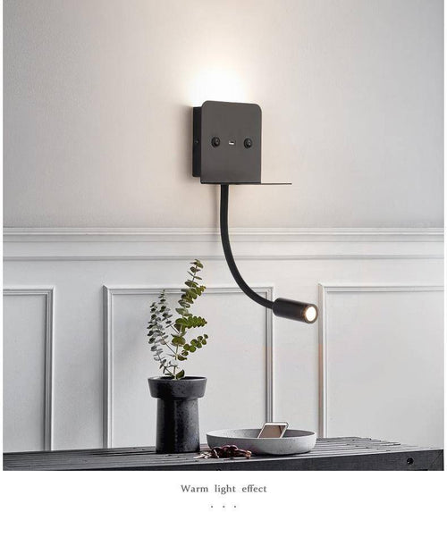 Liseuse à LED avec spot orientable - vue 4 sur 8