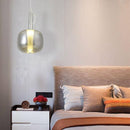 Suspension design en verre fumé de couleur Luxury