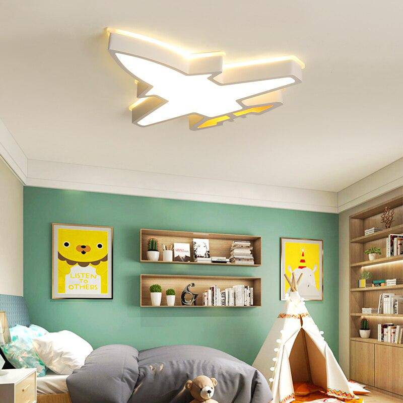 Plafonnier enfants à LED en forme d'avion Dreaming - vue 4 sur 4