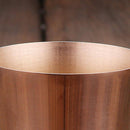 Vase design chromé gold Steel