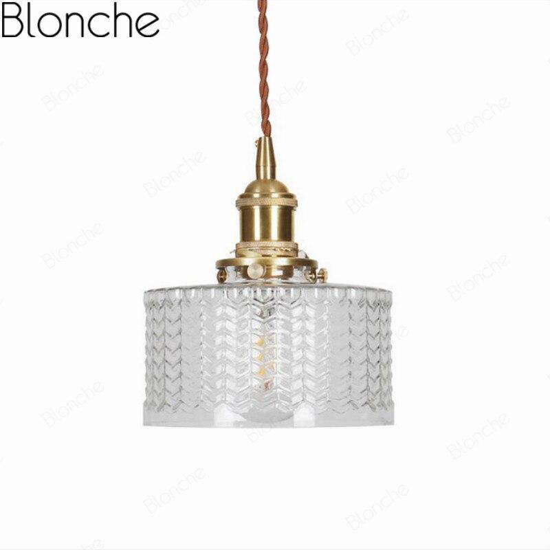 Suspension moderne LED métal et abat-jour en verre - vue 3 sur 6