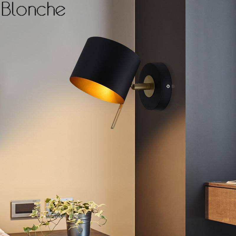 Applique murale design LED cylindrique en métal coloré Sconce - vue 3 sur 6