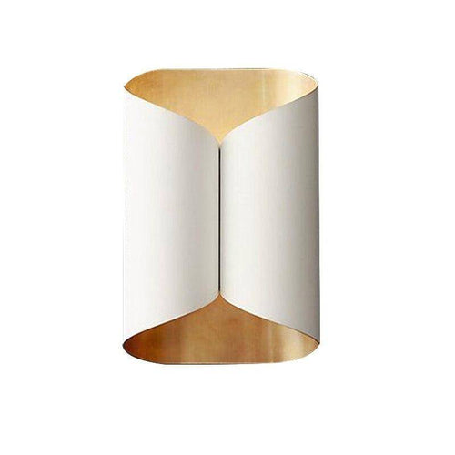 Applique murale design LED en métal style tuile dorée Sofa - vue 7 sur 7