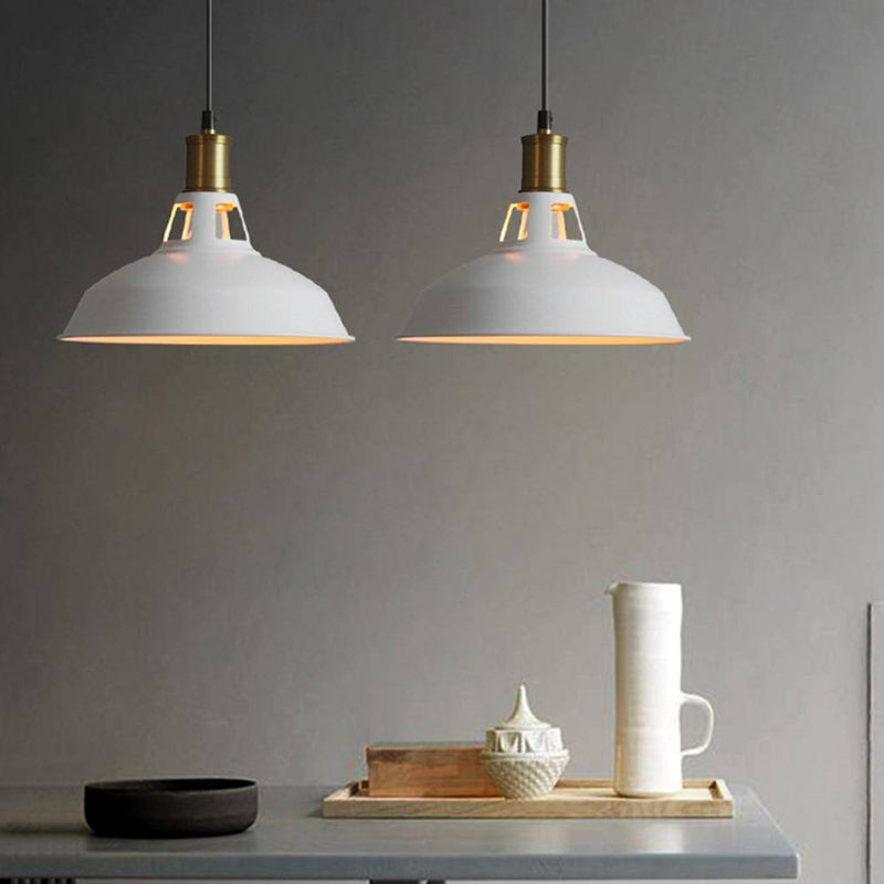 Suspension design industriel Colgante (noir ou blanc)